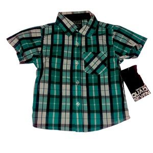 Quad Seven Button Up